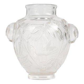 19th Century Napoleon III Japanese Baccarat Crystal Vase For Sale