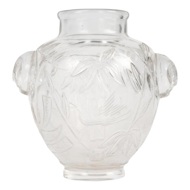 19th Century Napoleon III Japanese Baccarat Crystal Vase For Sale