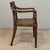 Wood 19th Century British Mahogany Edwardian Hand-Carved Armchair For Sale - Image 7 of 18