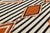 Textile 9x12 Modern Navajo-Inspired Geometric Wool Rug– Terracotta, Black & Cream For Sale - Image 7 of 11