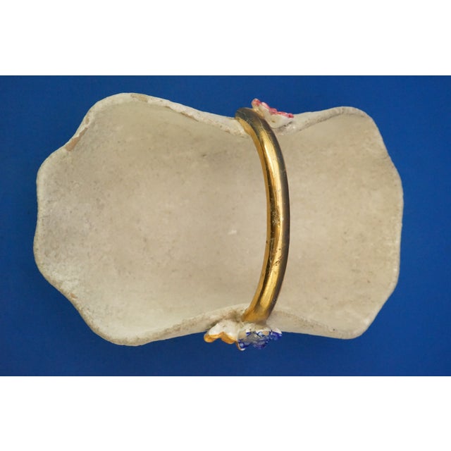 Art Deco Basket Vase in Majolicated Ceramic by Dante Baldelli, 1920s For Sale - Image 16 of 18