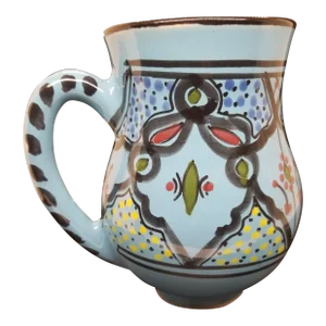 Le Souk Ceramique Malika Tunisian Mug/Creamer