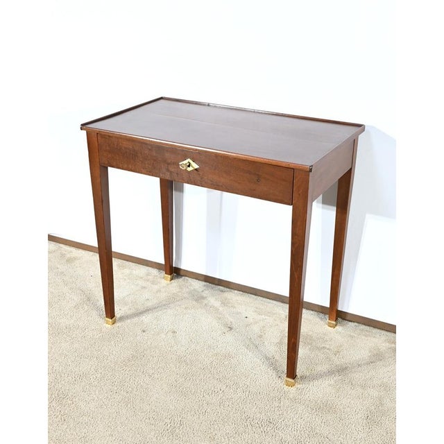 Small Directoire Mahogany Table, Early 19th Century For Sale - Image 4 of 18