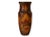English Hand-Carved & Painted Wood Hunting Scene Vase For Sale - Image 3 of 7