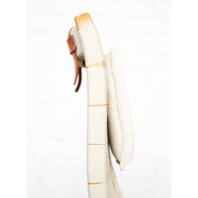 Beige Primo High Lounge Chair by Yngve Ekström for Swedese, 1980s For Sale - Image 8 of 16
