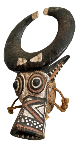 Antique Bwa Buffalo Burkina Faso Mask