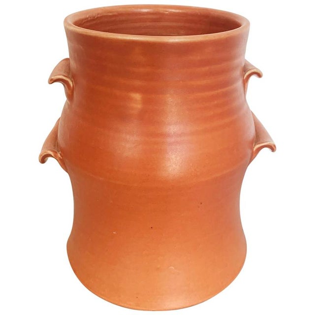 English Art Deco Twin Lug Handle Vase by Susie Cooper, 1932 For Sale - Image 7 of 7