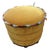 Wesley Hall Round Velvet Ottomans For Sale