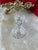 20th Century Cut-Decorated Model Double Crystal Salt Cellar from Baccarat, Set of 3 For Sale - Image 9 of 10
