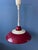 Red Scandinavian Space Age Red Pendant Lamp by Knud Christensen For Sale - Image 8 of 13