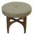 Mid Century Astro Vanity Stool by G Plan in Teak and Olive Greige For Sale
