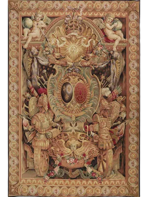 1990s 17th Century Elements of War Recreation Tapestry