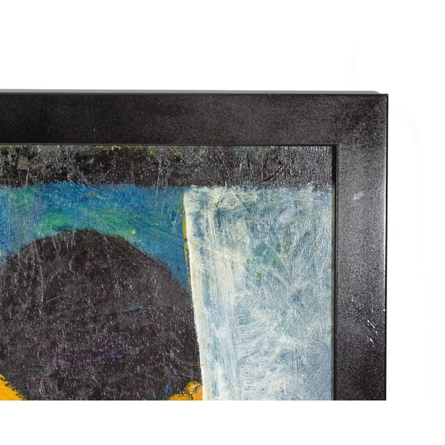 1950s Abstract Oil on Canvas Painting by Charles Mussett For Sale - Image 4 of 7