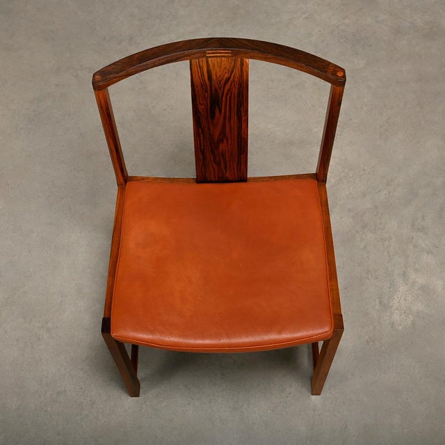 Scandinavian Modern Dining Chairs by Steen Eiler Rasmussen for Søborg Møbelfabrik, 1960s, Set of 4 For Sale - Image 16 of 18