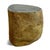 Solid heavy stone boulder vintage outdoor side table or stool. This is a unique, natural rustic organic modern piece,...