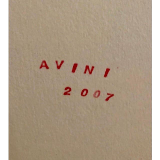 Andisheh Avini, Shaped Collage Painting in Carved Wood Frame Iranian American Contemporary Art, 2007 For Sale - Image 4 of 17