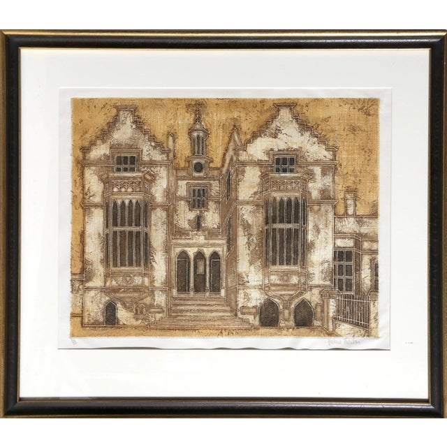 1960s Harrow, Valerie Thornton Etching with Aquatint For Sale - Image 5 of 5