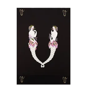 Erté, Artist's Proof: Letter V, Limited Edition Serigraph, 1976
