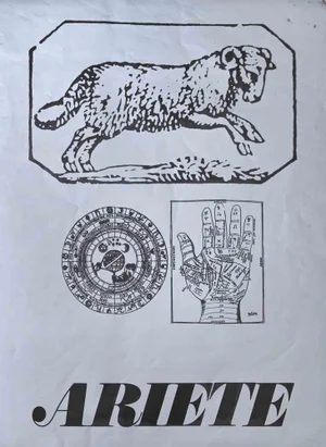 Sergio Barletta, Aries, Screen Print, 1973
