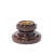 Cornish Circular Open Top Serpentine Stone Inkwell, C. 1800's For Sale - Image 4 of 8