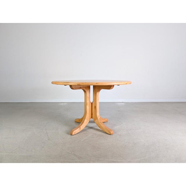 Mid-Century Extendable Dining Table in Pine by Rainer Daumiller For Sale - Image 5 of 12