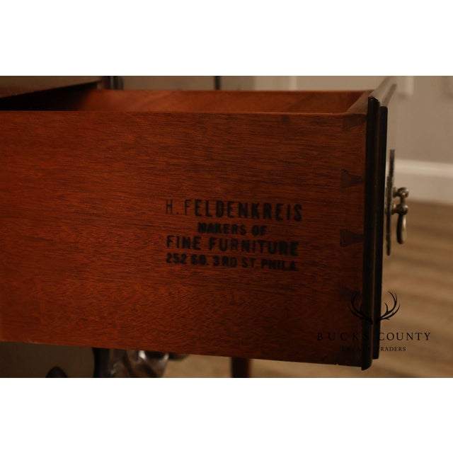 H. Feldenkreis Chippendale Style Mahogany Highboy For Sale - Image 17 of 18