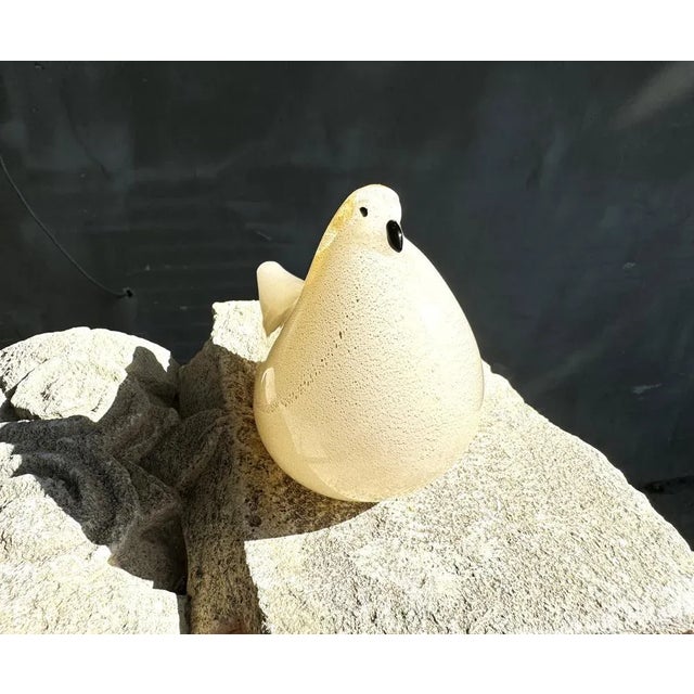 1950s Venice Pigeon Figurine in Golden Glass from Barovier & Toso, 1950s For Sale - Image 5 of 18
