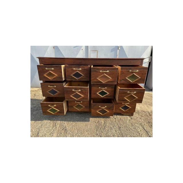 Shop Furniture in Larch Wood, 1890s For Sale - Image 3 of 18