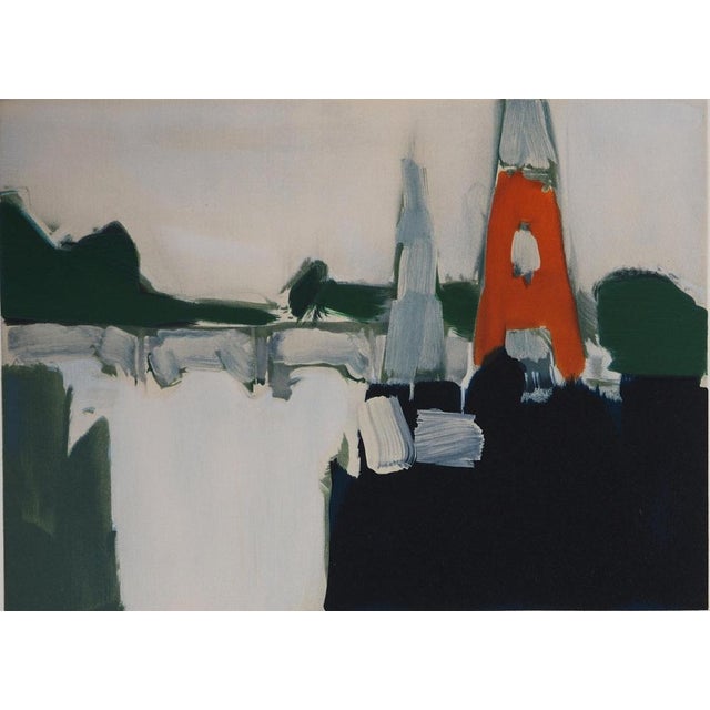 Nicolas de Stael, La Tour Eiffel, Lithograph For Sale - Image 3 of 9