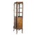 Wood Antique French Vernis Martin Decorated Mahogany Vitrine, Circa 1890 For Sale - Image 7 of 18