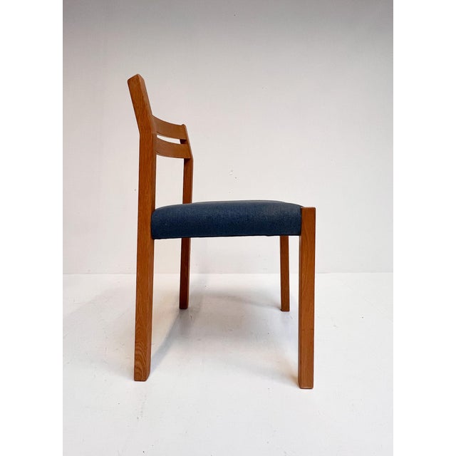 Blue Vintage Model 84 Chairs by Niels Otto Møller for J.L. Møllers, 1960s, Set of 4 For Sale - Image 8 of 14