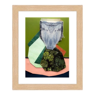 "Pop Music 20" Original Mixed-Media Collage on Paper by Zac Woodiel For Sale
