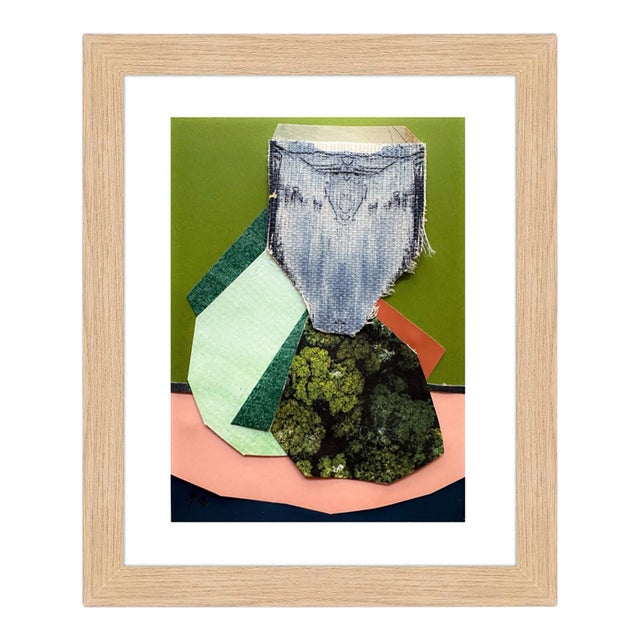 "Pop Music 20" Original Mixed-Media Collage on Paper by Zac Woodiel For Sale
