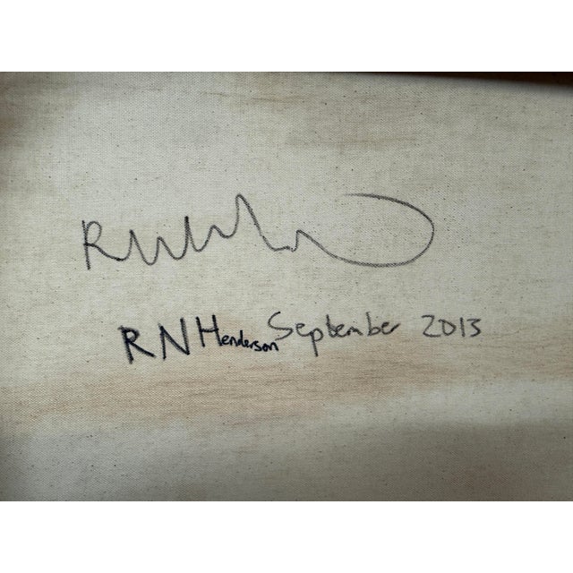 Nicky Henderson Original Abstract Painting, Signed For Sale - Image 11 of 12