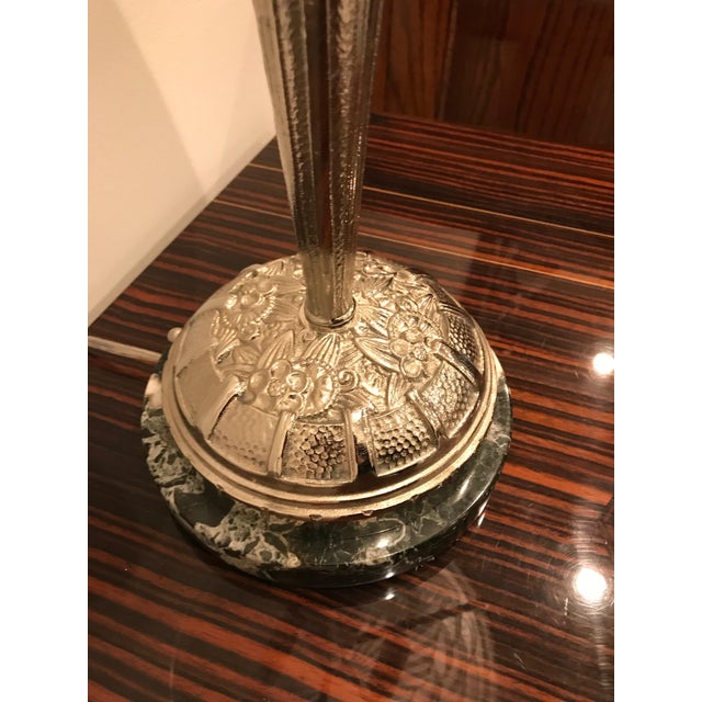 Schneider French Art Deco Geometric Table Lamps - a Pair For Sale - Image 12 of 13