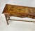 Late 20th Century Traditional Walnut & Burl Wood Serpentine Console Table For Sale - Image 11 of 15