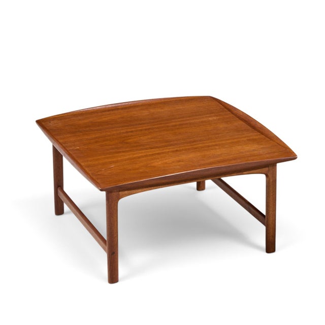 Folke Ohlsson for Dux Mid Century Swedish Teak Side End Tables - Pair For Sale - Image 10 of 12