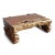 Vintage Organic Lychee Wood Bench For Sale In Los Angeles - Image 6 of 11