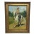 Oil Portrait Painting Wild West Buffalo Bill William Frederick Cody on Grey Horse After Rosa Bonheur For Sale