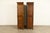 Baker Furniture French Provincial Louis XV Carved Oak Armoire Dressers or Linen Presses, Pair For Sale - Image 16 of 18