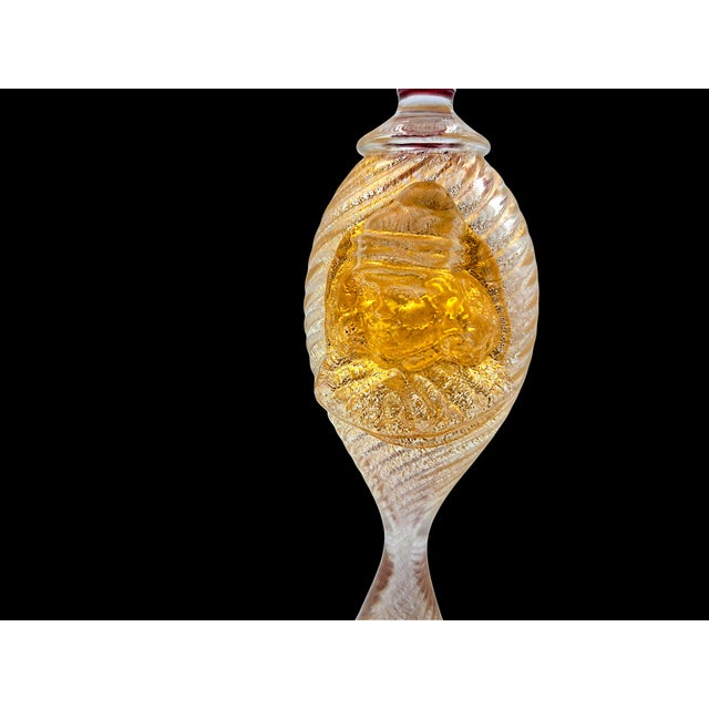 Venetian Tipetto Goblet in Murano Glass from Manifattura Di Murano, 1970s For Sale - Image 4 of 9
