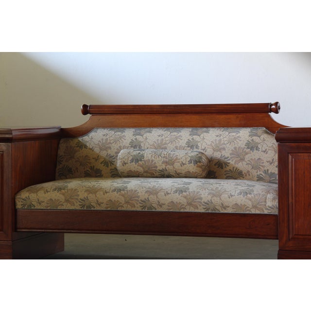 Empire Danish Oak Sofa, 1800s For Sale - Image 12 of 18