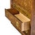 Brown Bernhard Rohne for Mastercraft Mid Century Burlwood and Acid Etched Brass Armoire Dresser For Sale - Image 8 of 9