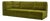 Mid-Century Modern Modular Sofa in Olive Green Velvet, 1970, Set of 3 For Sale
