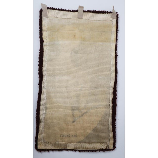 Wool Tapestry of Nude Seated Woman in the style of Don Freedman, 1960s For Sale - Image 15 of 17