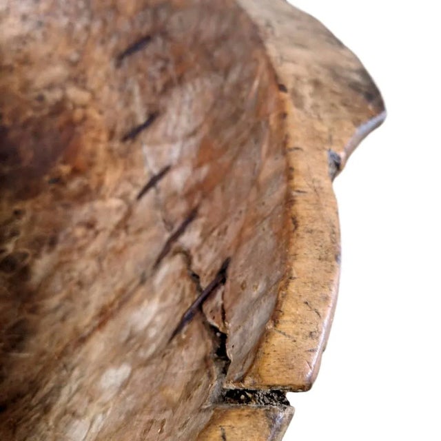 19th Century French Wooden Dough Bow For Sale - Image 9 of 11