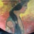Early 20th Century 1915 One of a Kind Painted Wood Disk Bowl - Signed with initials L.B.C. For Sale - Image 5 of 6