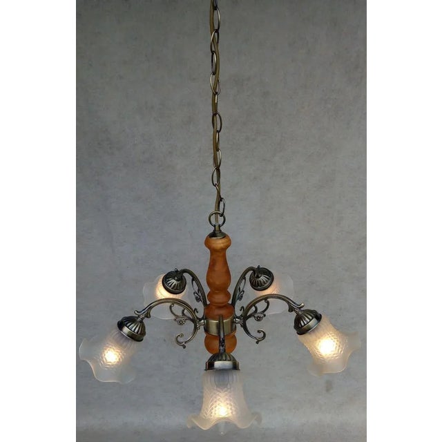 Vintage Chandelier, 1990s For Sale - Image 4 of 12