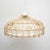 1980s Rustic Traditional Rattan Ceiling Lamp, 1980 For Sale - Image 5 of 10