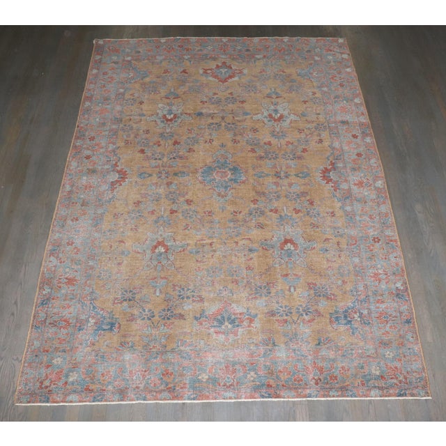 Early 20th Century Persian Lilihan Intermediate Rug - 6' x 8'6" For Sale In New York - Image 6 of 9